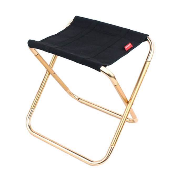 Portable pliant tabouret chaise siège Outdoor Camping Randonnée Pêche Picnic BBQ31*29