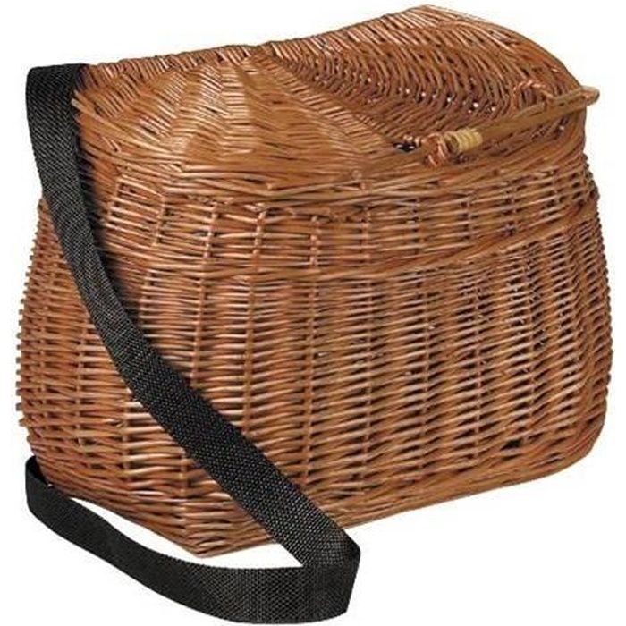 Coffres à Jouets Maison Aubry Gaspard – Lot De 2 En Rabane, Tailles Différentes (58x68x42 Cm Et 50x60x35 Cm)