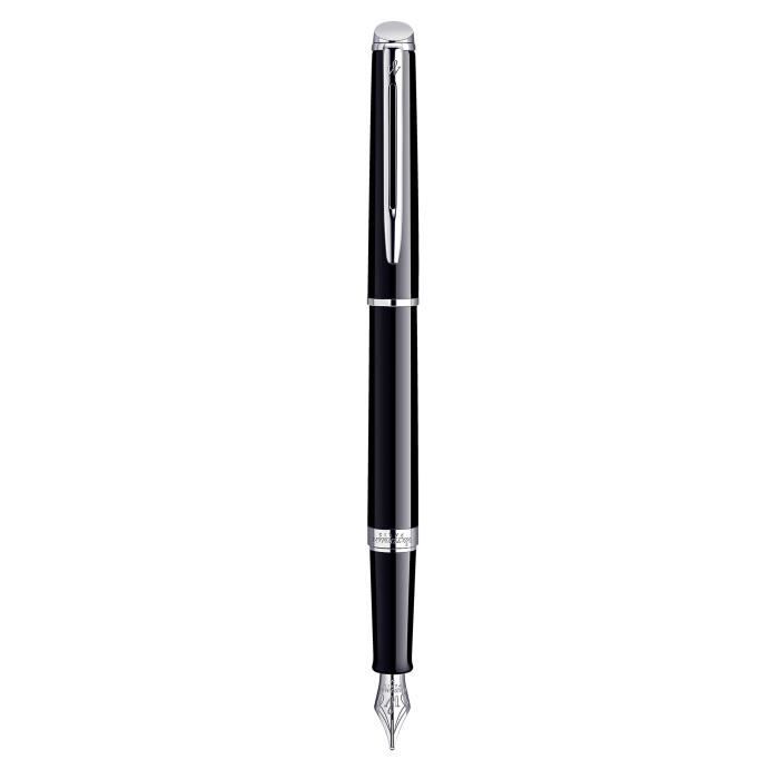 Section Plume Parker IM Noire Attributs Plaqu/é Or Plume Moyenne