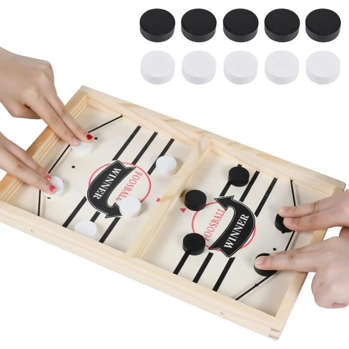 Board Game, Fast Sling Puck Game,Tabletop Board Game pour Enfants Et