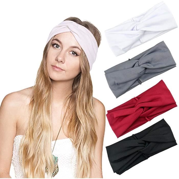 Bandeau Cheveux Femme Voyage - Bleu - Neuf Sans étiquette - Tous Types De Cheveux