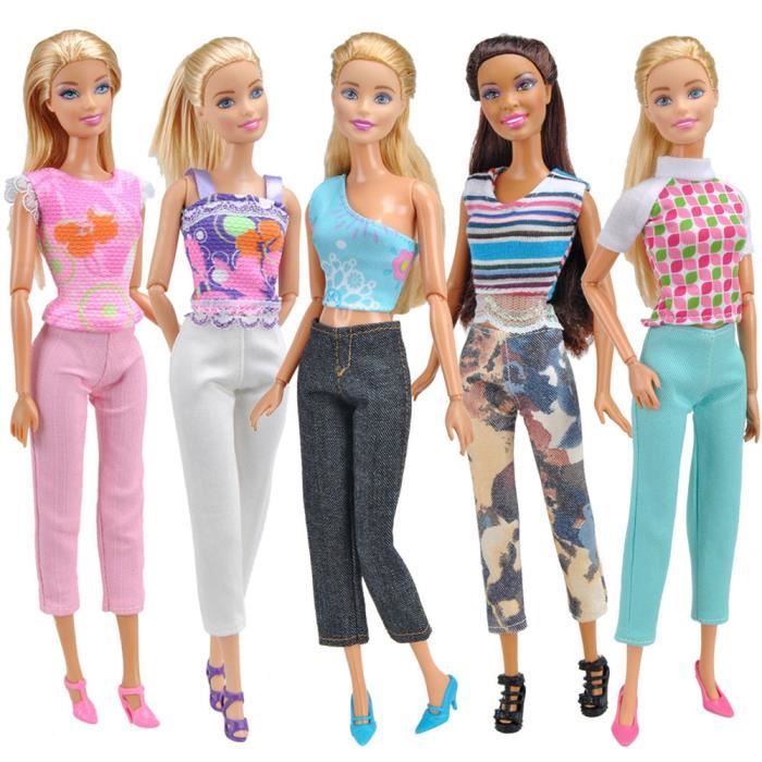 coffret vetement barbie