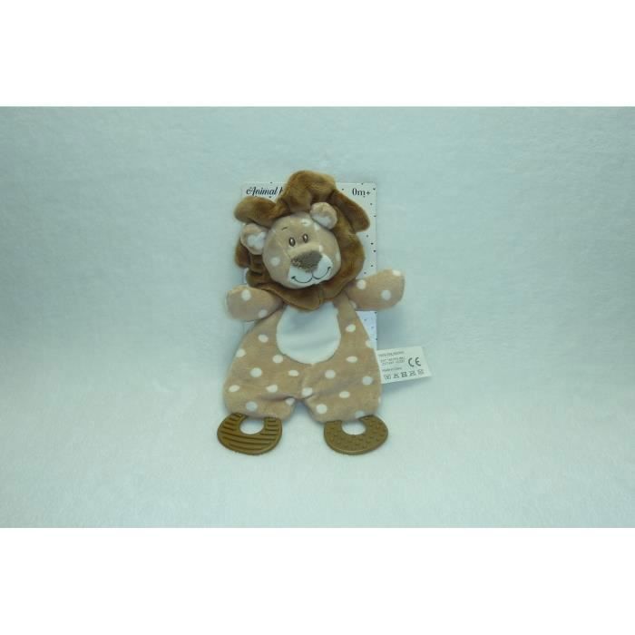 Doudou Lion Plat Neuf Zd Trading Cdiscount Puericulture Eveil Bebe