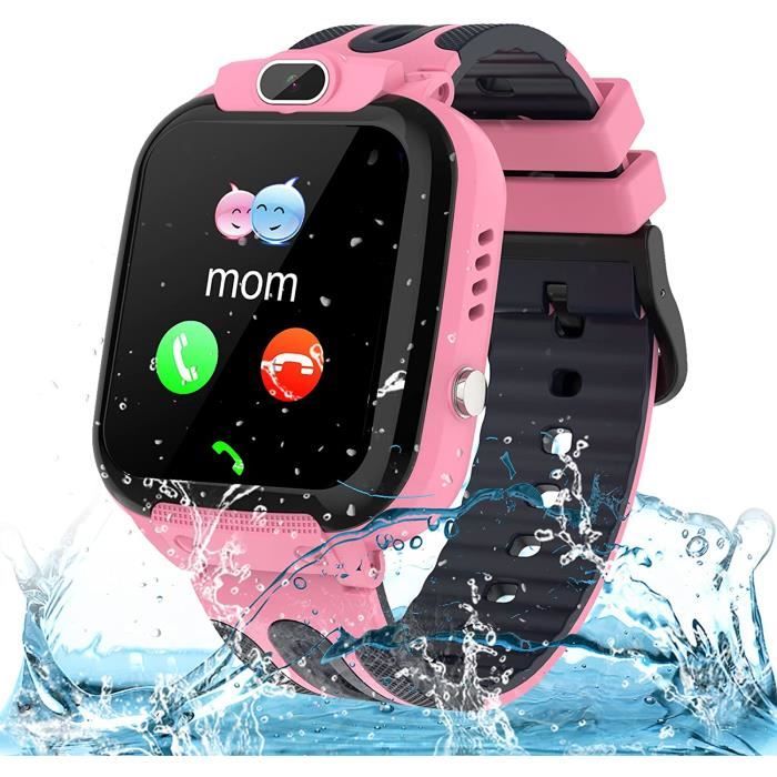 fitonyo Montre Connectée Enfant GPS 4G - Appels, Messages, Mode école Enfant,  Fonction SOS, localisation GPS,Montre GPS Enfant Tracker garçons et Filles  : : Mode