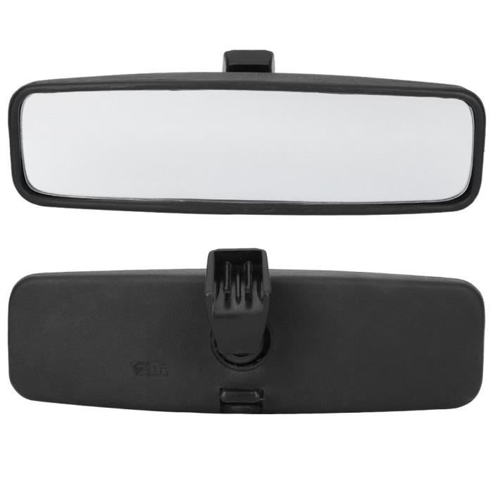 HURRISE Rétroviseur de pare-brise Rétroviseur Intérieur Boîtier ABS 814842 Convient pour Peugeot 107/206/106