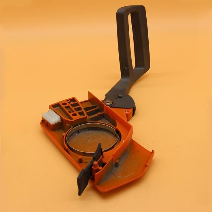 TTocenb Couvercle Latéral D'embrayage De Frein De Chaîne Pour Tronçonneuse Husqvarna 440 445 Pièces De Rechange Remplace 544097902 544097901