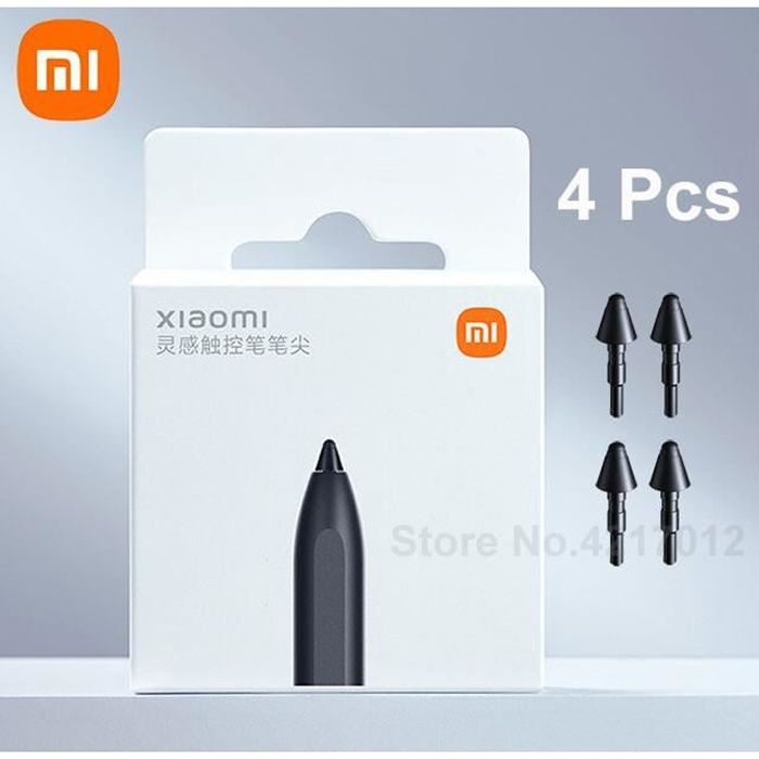 Stylets,Xiaomi – stylet intelligent pour tablette Xiaomi Mi Pad 5 Pro,  pointe de rechange magnétique, 4 pièces- Black 4 Nib - Cdiscount  Informatique