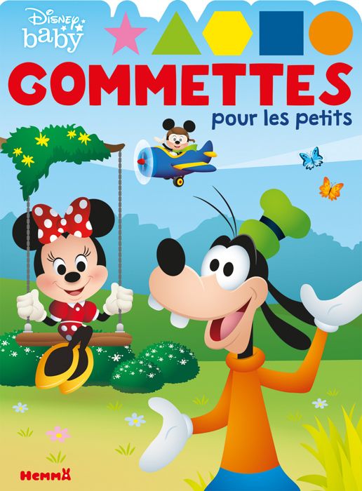 Gommettes Pour Les Petits Disney Baby Dingo Minnie Et Mickey Cdiscount Beaux Arts Et Loisirs Creatifs