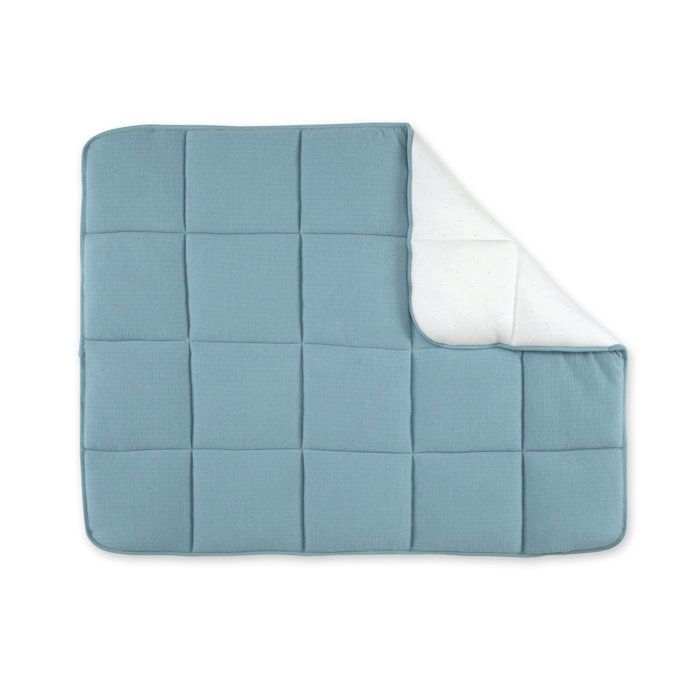Bemini Tapis De Parc Et Jeu Tetra Jersey Bleu 75x95cm Cdiscount Puericulture Eveil Bebe