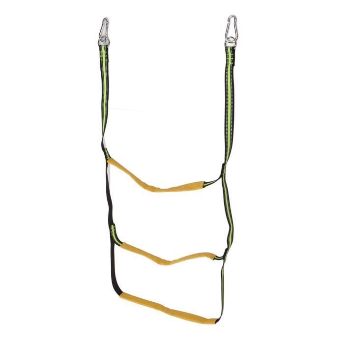 Échelle De Cordage Marine Pliable 3 Marches, Grande Capacité De Charge, Pour Bateau