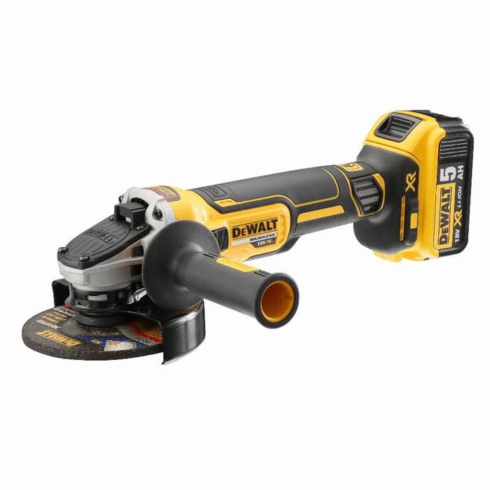 Meuleuse d'angle 125 mm 18 V 2x5ah DEWALT DCG405P2 - vue 2