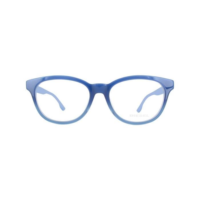 lunettes de vue femme diesel dl5112 shiny blue