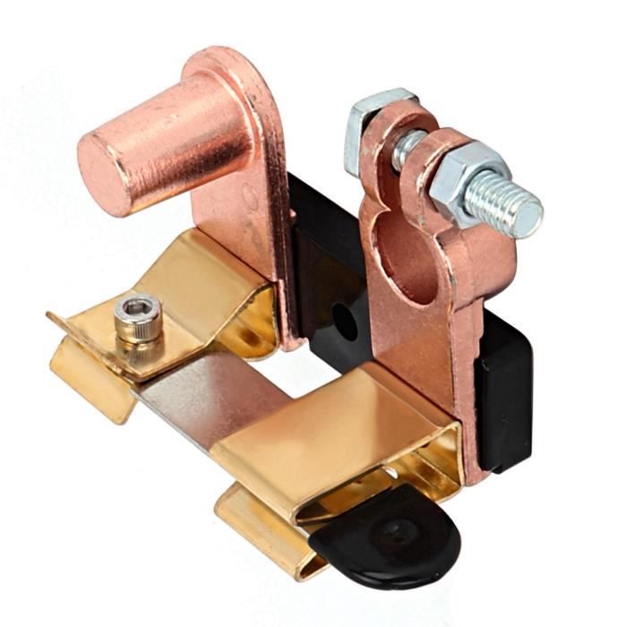 Coupe-Batterie 12V/24V - Interrupteur D'Isolement à Courant Élevé | Pour Camion, Bateau, Camping-car