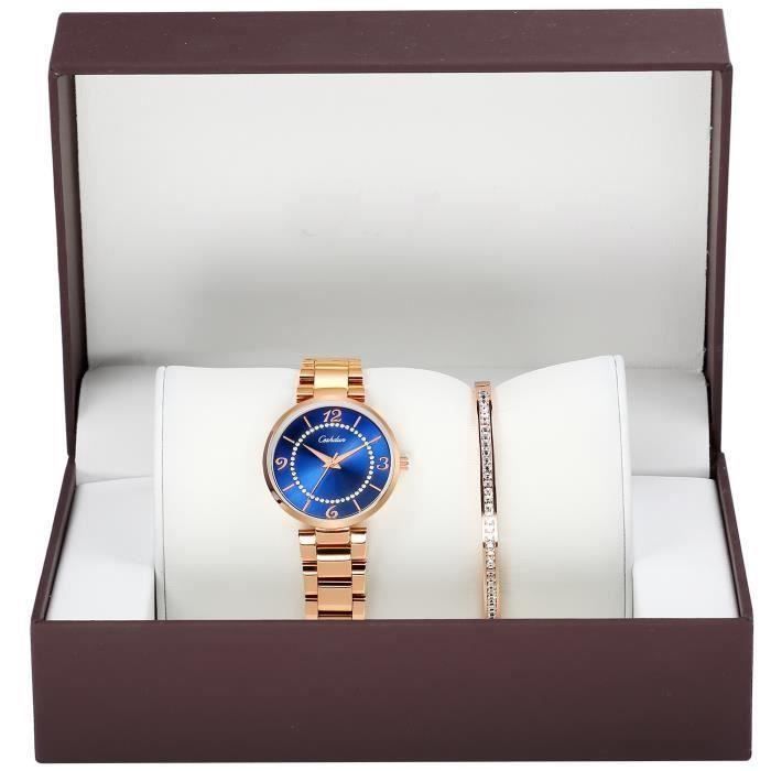 Montre Femme Plaqué Or 'Tamara Melon Box 6' - Élégante & Merveilleuse - Occasion Très Bon État