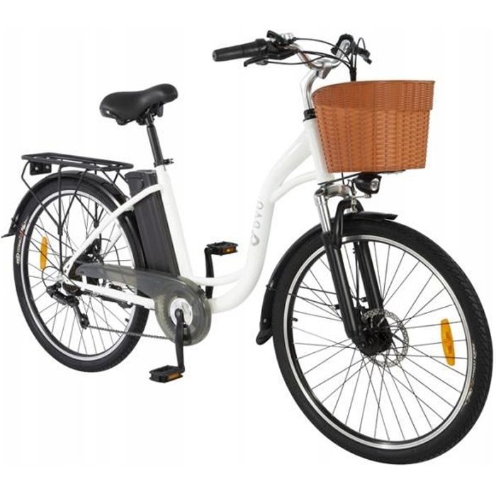Vélo électrique pour femmes - DYU C6 - Roues 26\