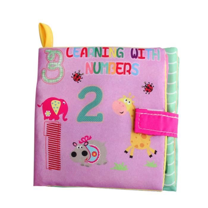 Bebe Chiffres Formes Lettres Livre En Tissu Early Education Tool Jouets Tout Petits Anglais Cognitif Palm Script Script Cdiscount Librairie