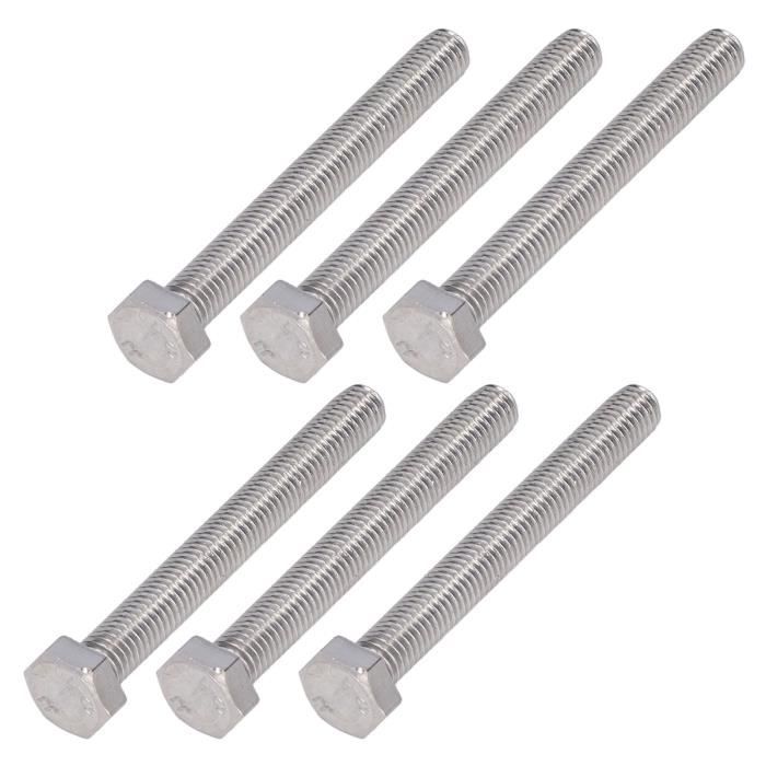 Boulons Hexagonaux Inox 7/16-14 - Acier Inoxydable 18-8 - Longueur Et Quantité Au Choix - Pour Fixation Solide