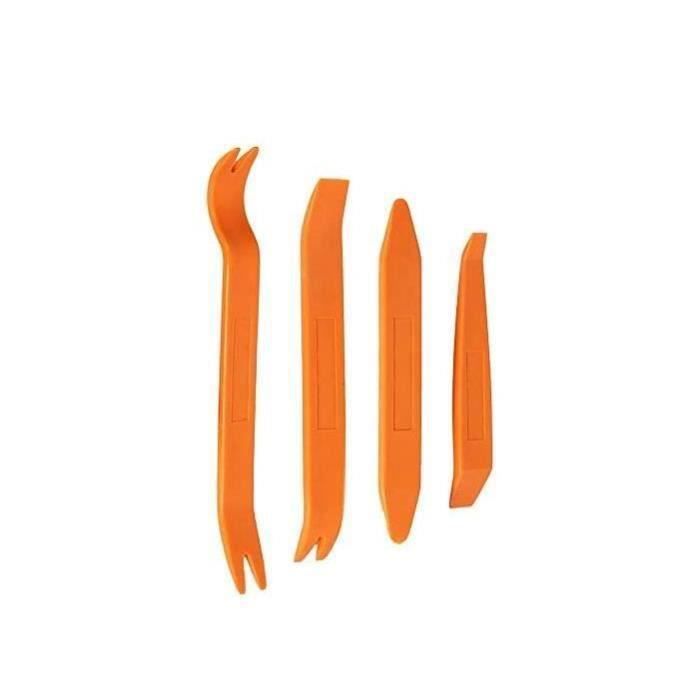 Jeu De 3 Pinces à Retirer Clips Panneau Auto - Outils Démontage Garniture Porte Sans Rayures