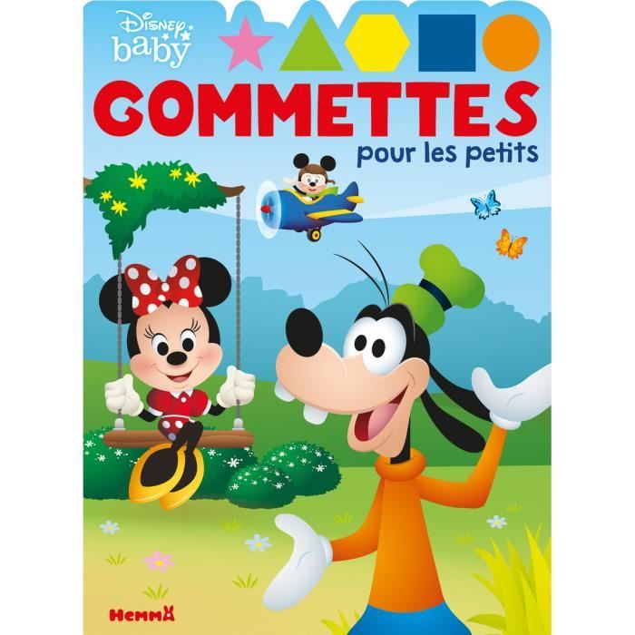 Disney Baby – Gommettes pour les petits (Dingo, Minnie et Mickey) - Livre  de gommettes – Dès 4 ans - Cdiscount