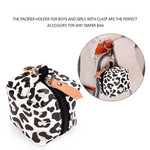 Lot De 2 Boîtes à Tétine Transparentes - Anti-Poussière Portable Avec Cordon | Bébé Voyage Sécurité