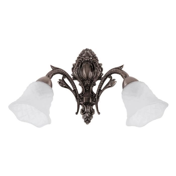 HOMEMANIA Lampe murale Konstanca - Pour la salle de séjour- Appliques