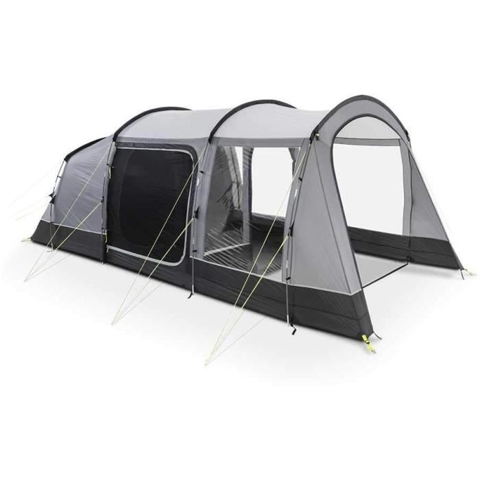Tente de camping à arceaux - 4 places - KAMPA - Hayling 4 - Gris et noir