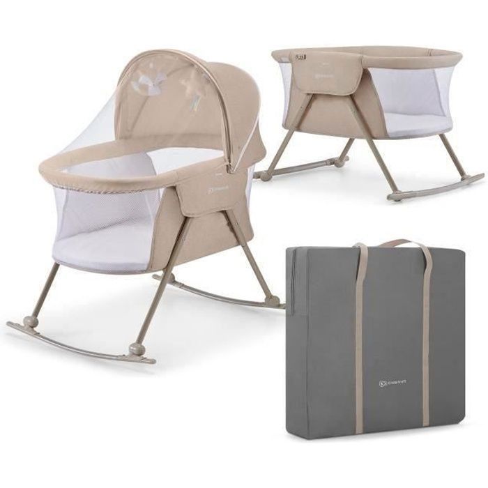 Lit Parapluie Kinderkraft LOVI 3 en 1 berceau pliable lit