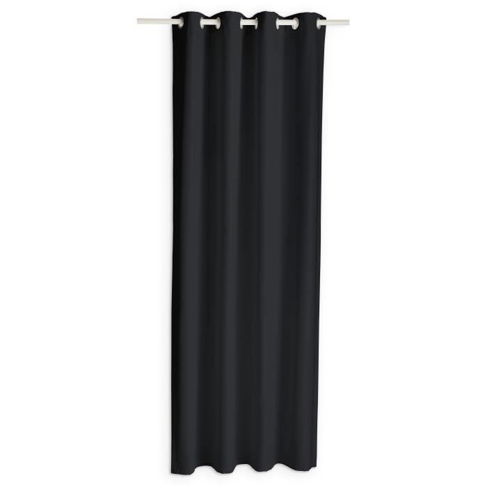 Home Collection - Rideaux occultants Noir 140x260 257152 - Noir