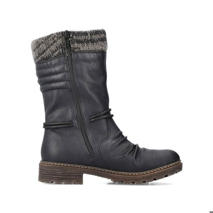 Bottes rieker femme noir shop