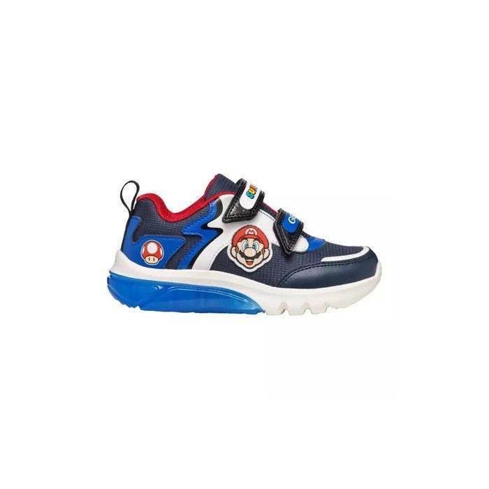 1655 Baskets Geox Baskets Geox J CIBERDRON BOY Bleu