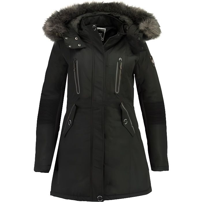 Parka Femme Geographical Norway Coraly Noir