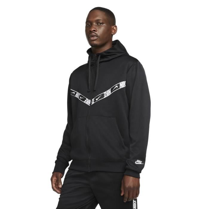 Sweat à capuche Nike - NSW REPEAT PK - Homme - Noir - Multisport