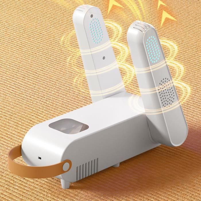 Sèche-chaussures électrique Portable - 20W, 220V - Séchage Rapide, élimination Odeurs, Stérilisation - Pour Bottes, Chaussures De Sport, Gants