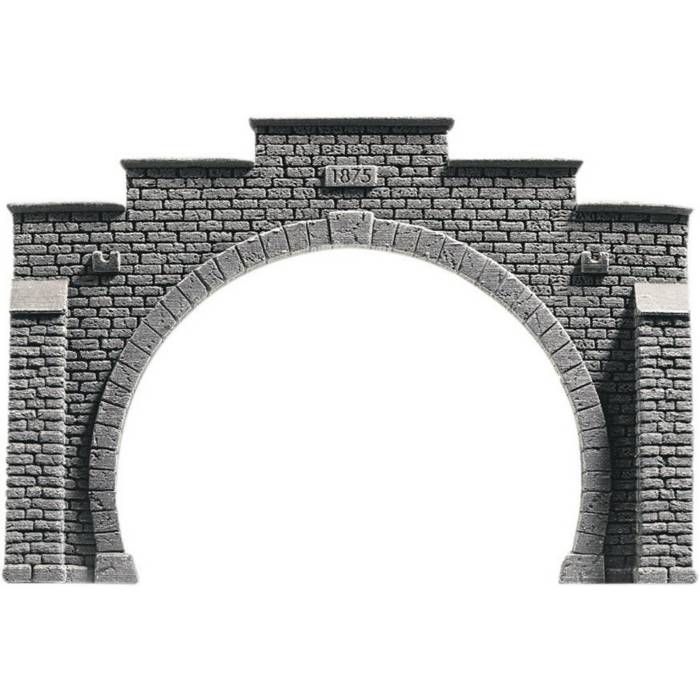 Entrée de tunnel NOCH 34852 PROFI plus 2 voies modèle prêt à l'emploi Entrée de tunnel NOCH 34852 PROFI plus 2 voies modèle prêt à l'emploi