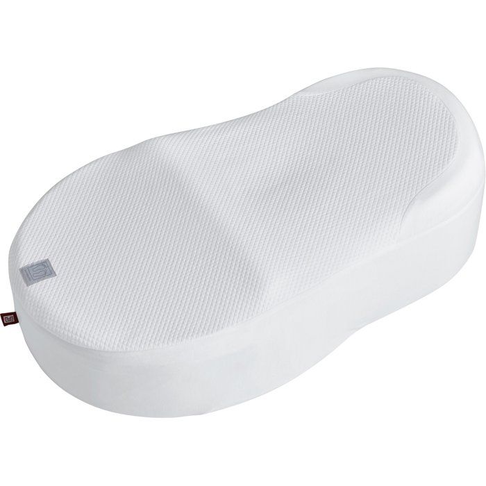 Drap housse Cocoonababy® - BEABA - Fleur de coton - Blanc