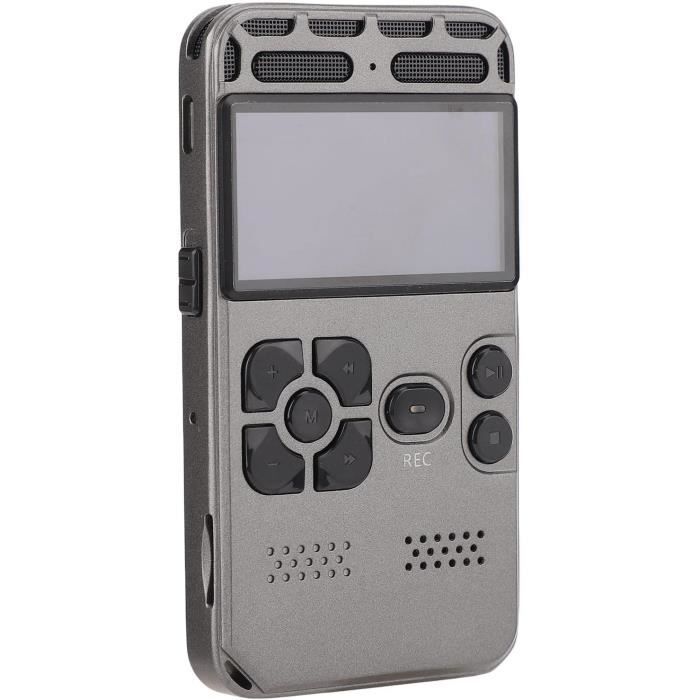 Enregistreur Vocal Mini Feloyal 16Go - Avec Aimant, Activation Vocale, USB Rechargeable - Idéal Réunions Et Cours