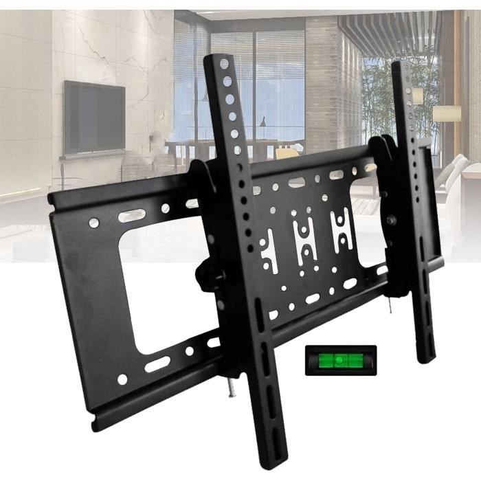 Support Mural TV PERLESMITH Pour Écrans 26-55 Pouces - VESA 400x400mm, 50kg - Inclinable