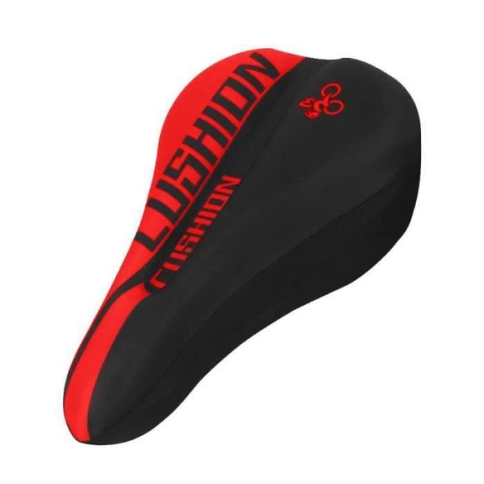 MOLLUDY Housse Selle Vélo Coussin Siège Selle de Vélo étanche Housse de Siège avec Conception de léopard Couvre Selle 27 * 24 cm