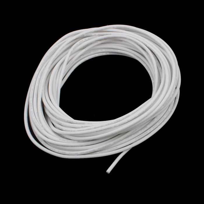 Cable /électrique jaune 0,5 mm longueur 10m