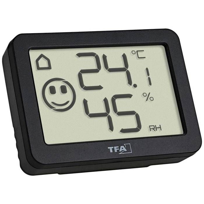 TFA Dostmann Thermo-hygromètre noir 30.5055.01
