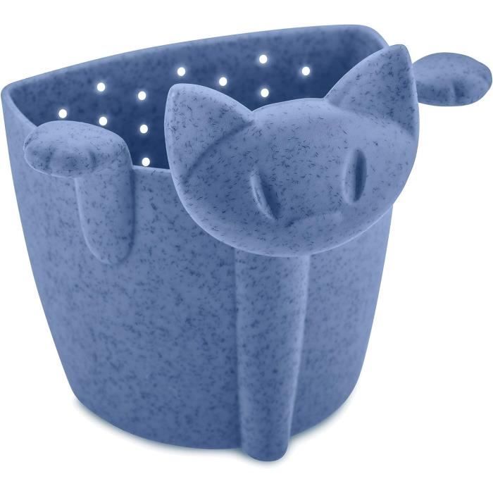 Passoire à Thé Koziol MIAOU - Design Chat Noir, Suspendue à La Tasse, Lavable Au Lave-vaisselle, Sans BPA