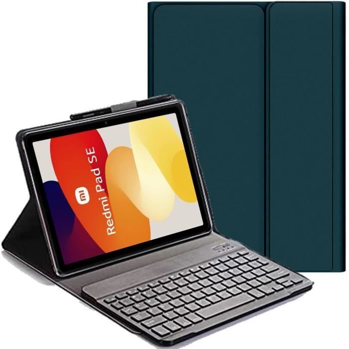 Clavier étui Pour Xiaomi Redmi Pad 2 Pro 12,1 Pouces - Rétroéclairé, Détachable, 7 Couleurs - Protection PU Et Clavier Bluetooth