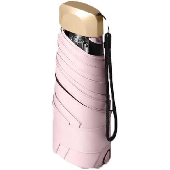 Parapluie Automatique Compact Et Coupe-vent - Pliant, 9 Baleines Fibre De Verre - Diamètre 104 Cm - Pour Homme Et Femme, Voyage