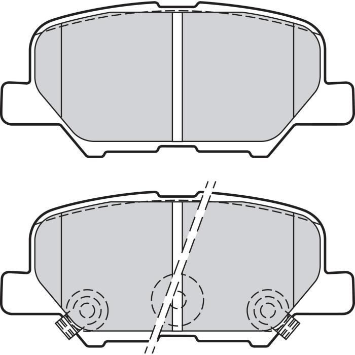 Plaquette de frein gamme first Citroën C4 aircross RR - VALEO - 302152 ...