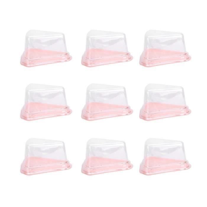 Lot De 25 Boîtes à Cupcakes Blanc - Avec Fenêtre Transparente Et Support Interne - Pour Fêtes Et Mariages