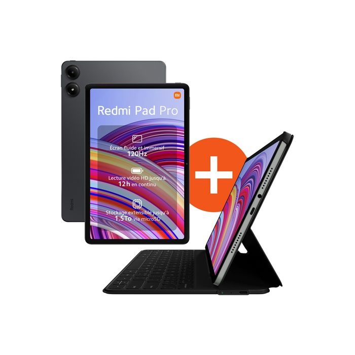 Tablette Android Pack Redmi Pad SE + Folio - vue 2