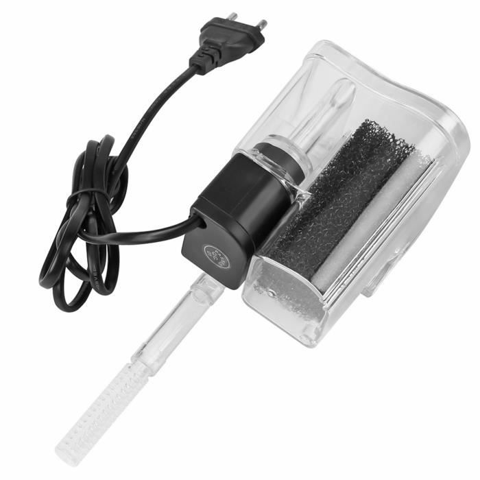 Comparer les prix de Filtre Aquarium Suspendu Externe - ZERODIS - HB042 - Débit 250L/H - Filtration Écologique - Ajustable