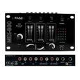 Kit de sonorisation IBIZA DJ-300, complet avec 2 enceintes, amplificateur, table de mixage, Portique Lumières DJ, Câbles-1