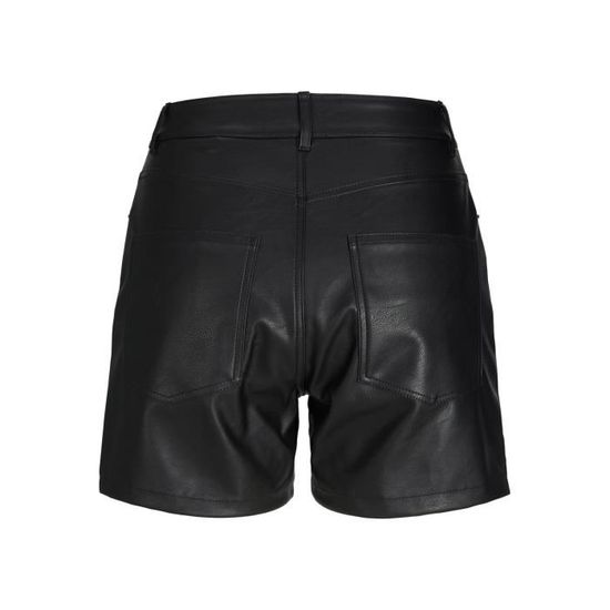 Short similicuir femme JJXX Kenya - black - XS Black - Cdiscount