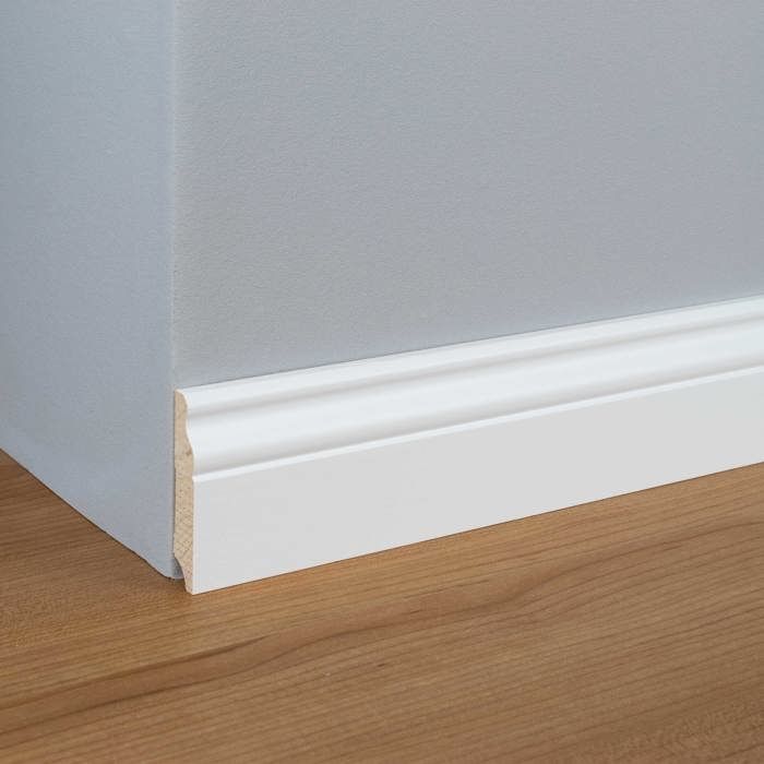 Plinthe PROVISTON Profil Arrondi – Hêtre Plaqué, 15 X 70 X 2500 Mm, à Coller